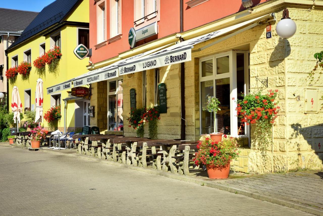 Pension-Restaurace Lugano Hrensko Exterior photo