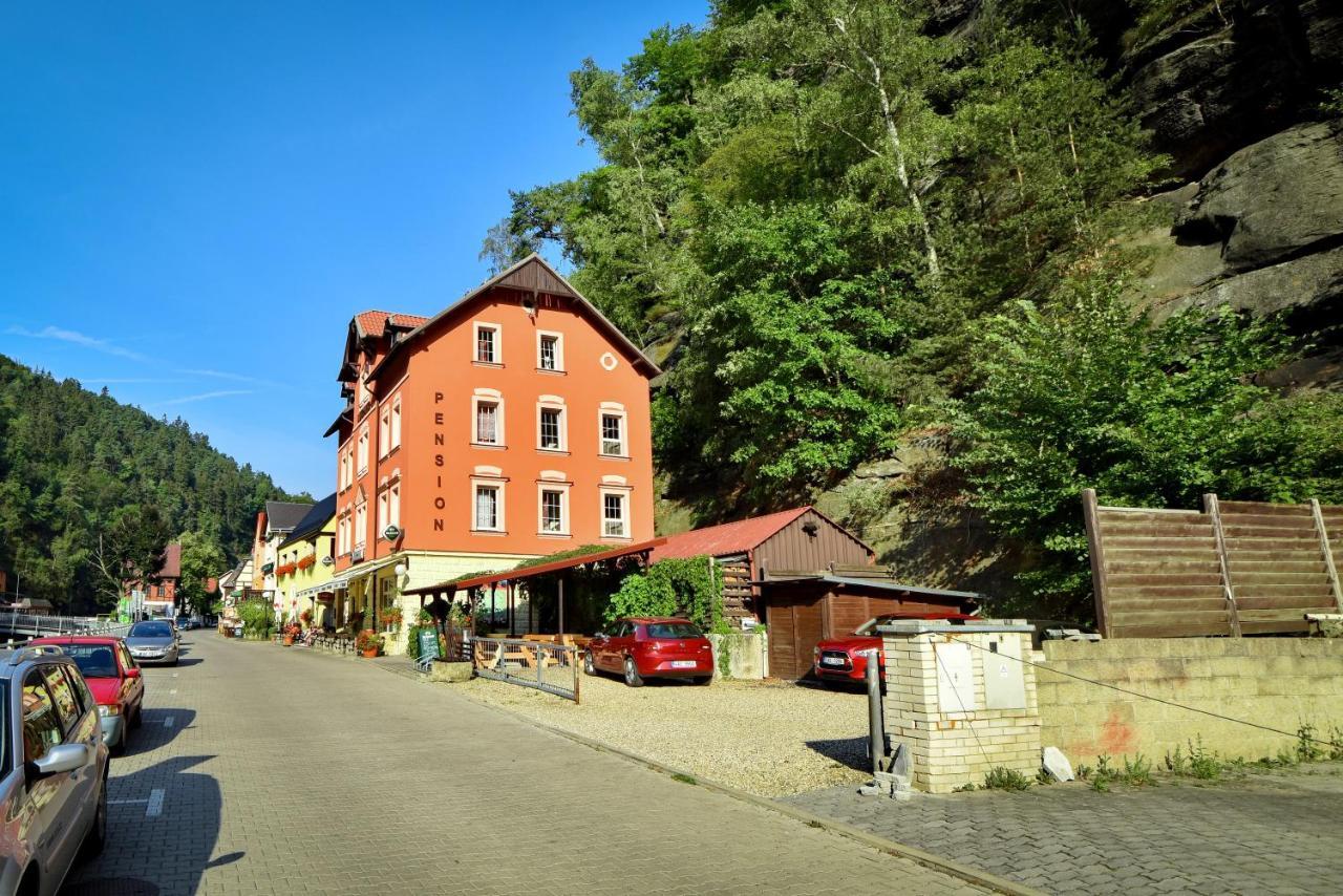 Pension-Restaurace Lugano Hrensko Exterior photo